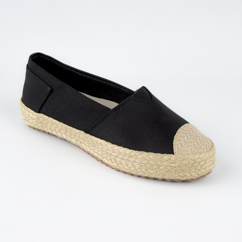 Alpargata negra - AVANTI  Urban Shoes